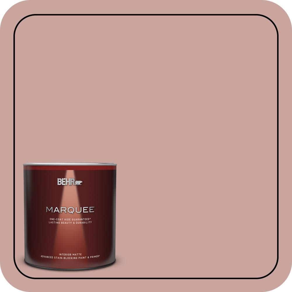1 qt. #160E-3 Rose Potpourri Matte Interior Paint & Primer price history on PriceWatchPro