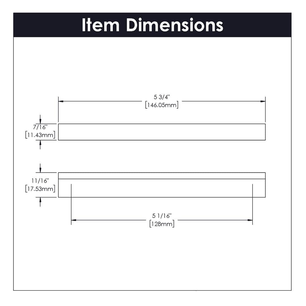 Brushed Nickel Modern Finger Cabinet Drawer Pulls