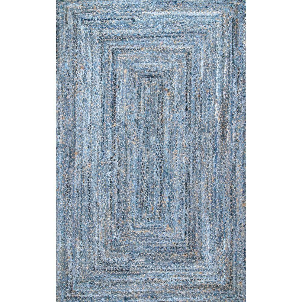 nuLOOM Ashli Solid Jute Natural 9 ft. x 12 ft. Area Rug CLWA01A-860116 -  The Home Depot