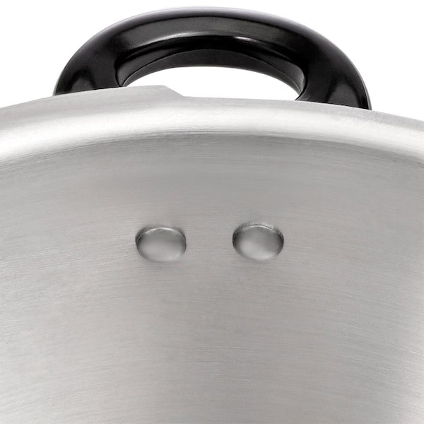 Barton 16 qt. Aluminum Stovetop Pressure Cookers Pot Quick Release Pressure  Gauge With Rack 99909 - The Home Depot