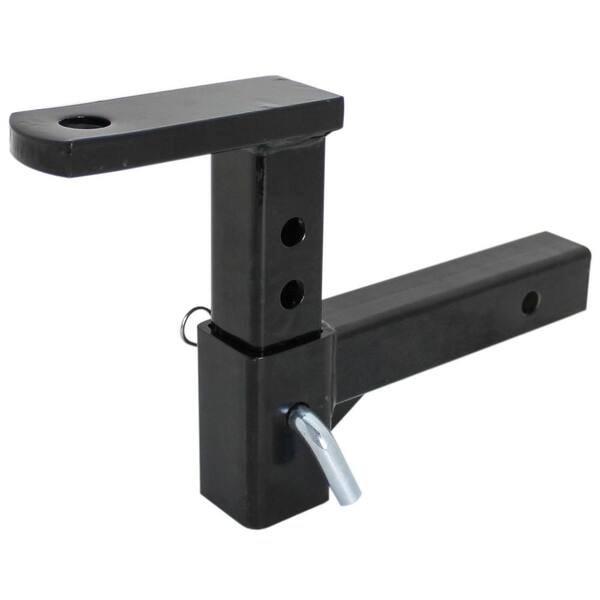 Quick Products Class III Trailer Ball Mount, 4 Position Adjustable - 5000 lbs. (Gloss Black Powder-Coat Finish)