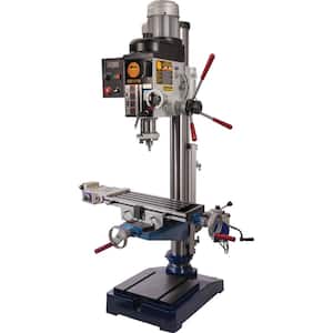 21 in. Variable-Speed Gearhead Drill Press with 5/8 in. Chuck Capacity and Cross-Slide Table