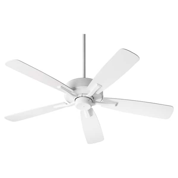 Quorum Ovation 52 in. 5-Blades Fan – Studio White