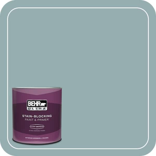 BEHR ULTRA 1 qt. #ICC-66 Quiet Moment Extra Durable Eggshell Enamel Interior Paint & Primer