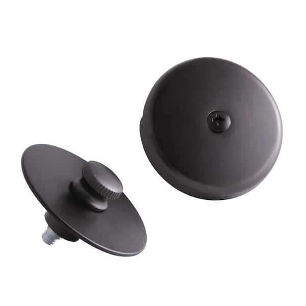 Kingston Brass Trimscape Tub Drain Stopper with Overflow Plate Replacement Trim Kit, Oil Rubbed Bronze