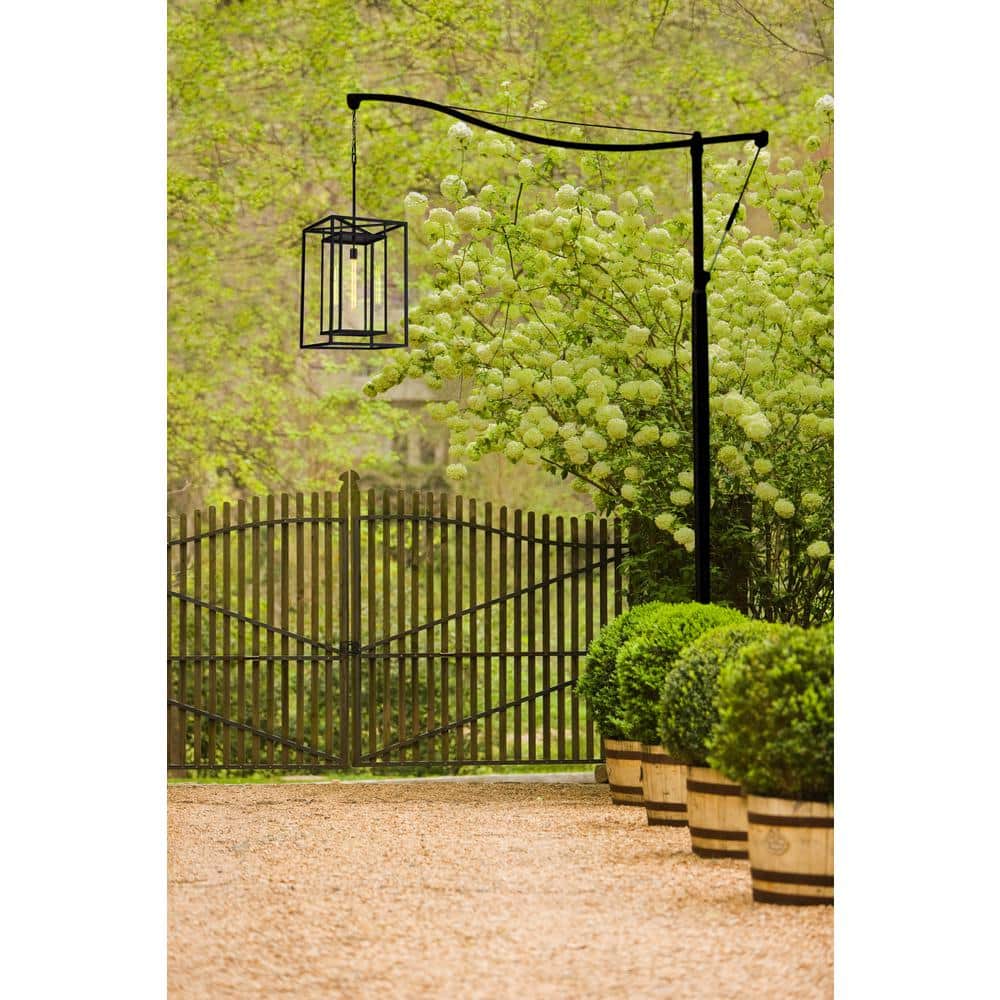 HINKLEY Max 40.75 in. 1-Light Black Aluminum Weather Resistant