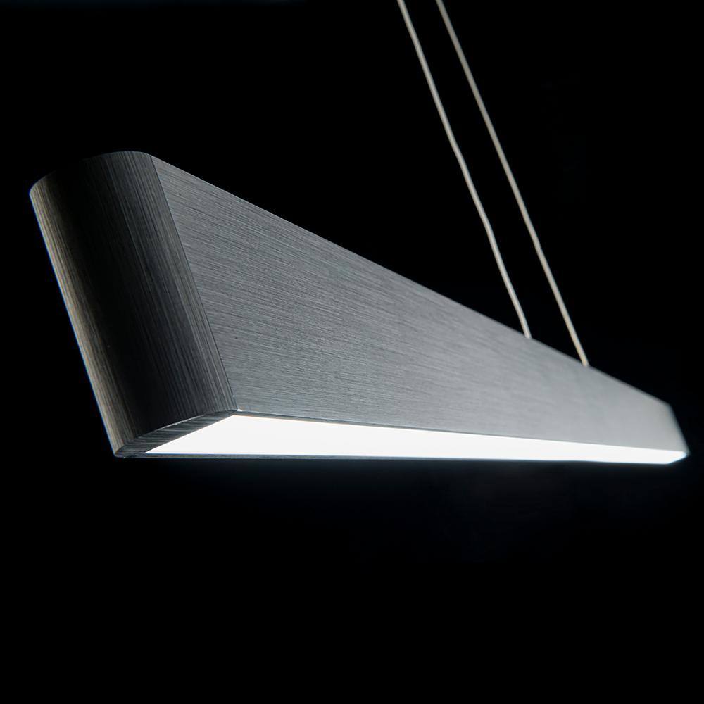 Volo 54" Black Glass LED Indoor/Outdoor Pendant