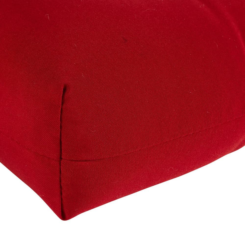 Salsa 44" x 22" High Back Outdoor Chair Cushion with Recycled Polyfill