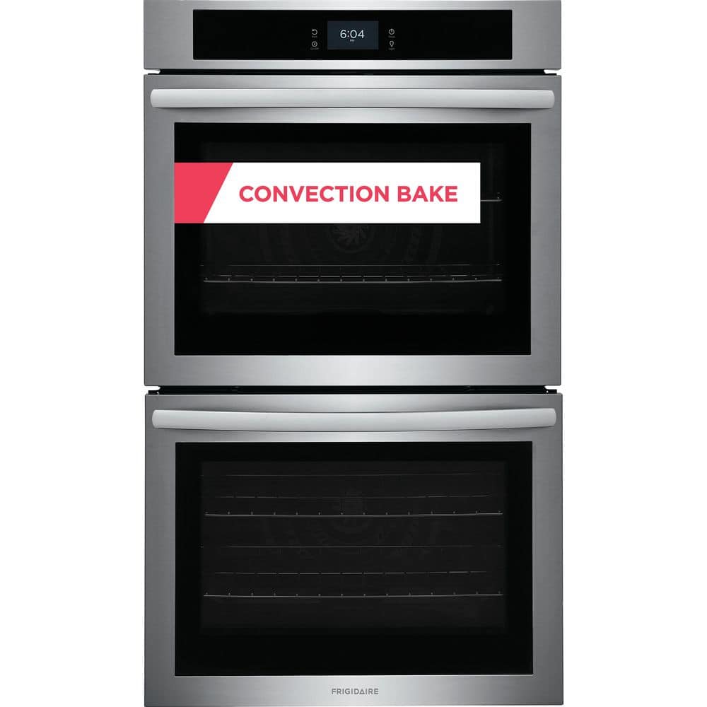 30 in. Double Electric Built-In Wall Oven with Convection in Stainless Steel