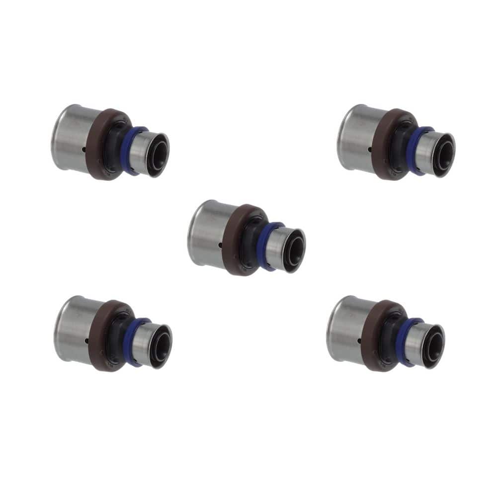 PureFlow 3/4 in. x 1-1/4 in. Press Polymer Coupling (5-Pack) price history on PriceWatchPro