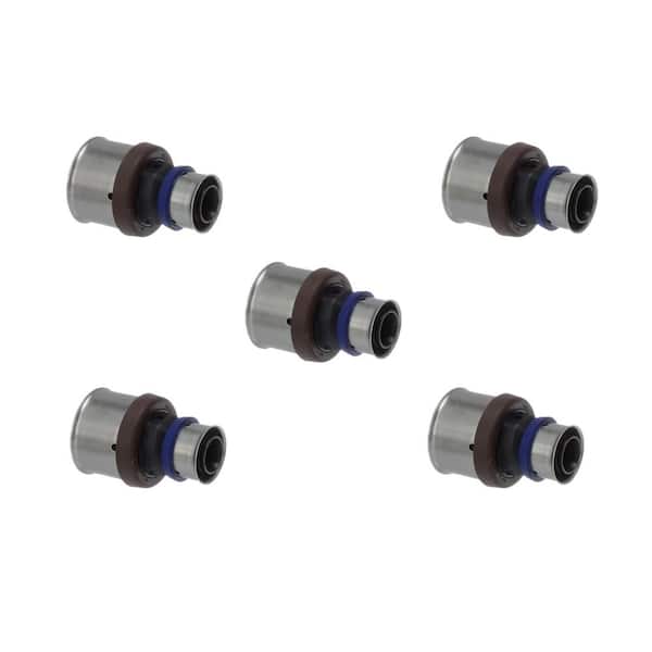 Viega PureFlow 3/4 in. x 1-1/4 in. Press Polymer Coupling (5-Pack)