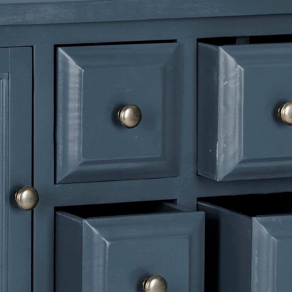 Charlotte Slate Teal 4-Drawer Sideboard