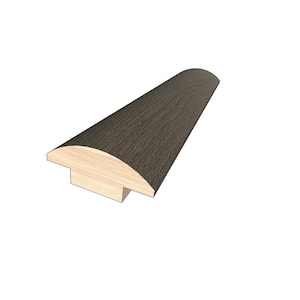 Stormy Gray 0.445 in. Thick x 1-1/2 in. Width x 78 in. Length Hardwood T-Molding