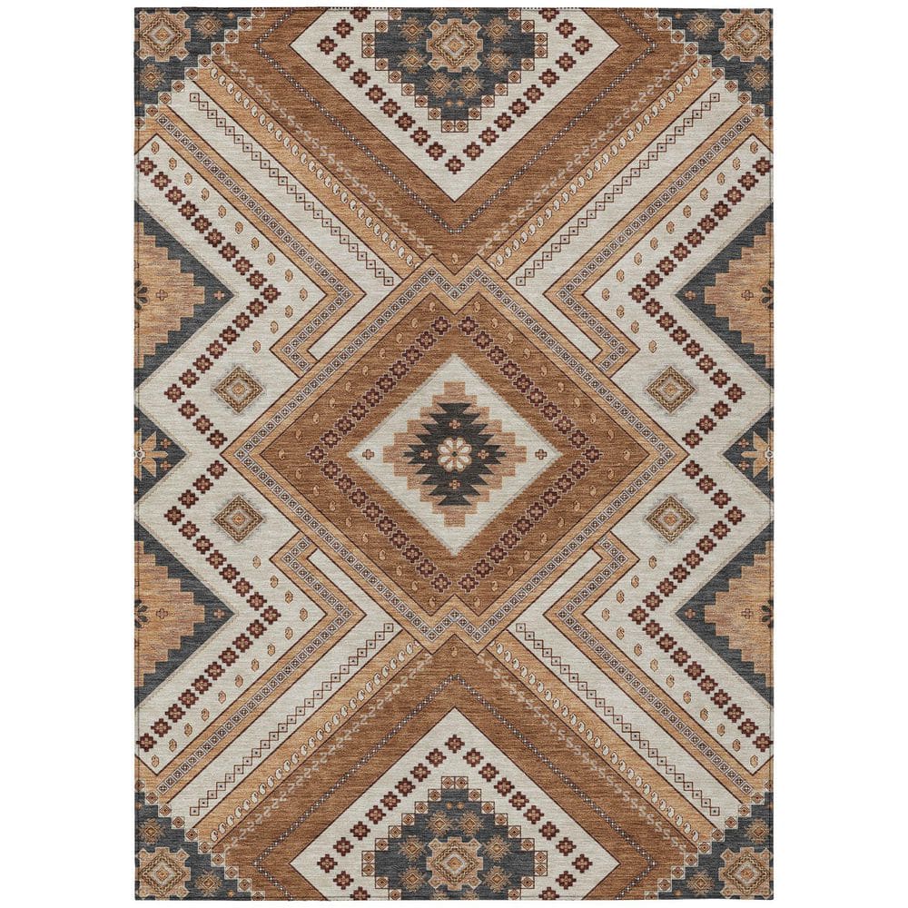 Addison Rugs Chantille Machine Washable Indoor/Outdoor Abstract ACN1010 ...