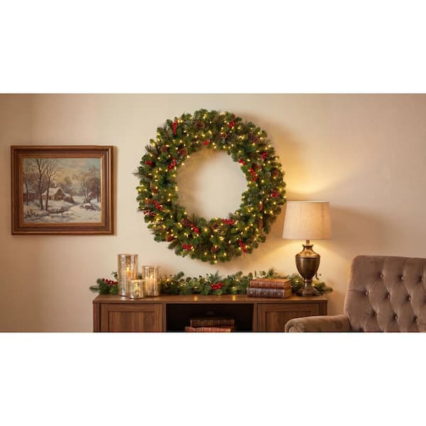 National Tree Company Crestwood Spruce 36 in. Artificial Wreath