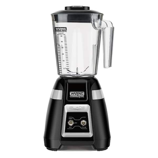 Waring Commercial "BLADE" 1HP Bar Blender 2-Speed/PULSE w/ Toggle Switch Controls and 48 oz. Container