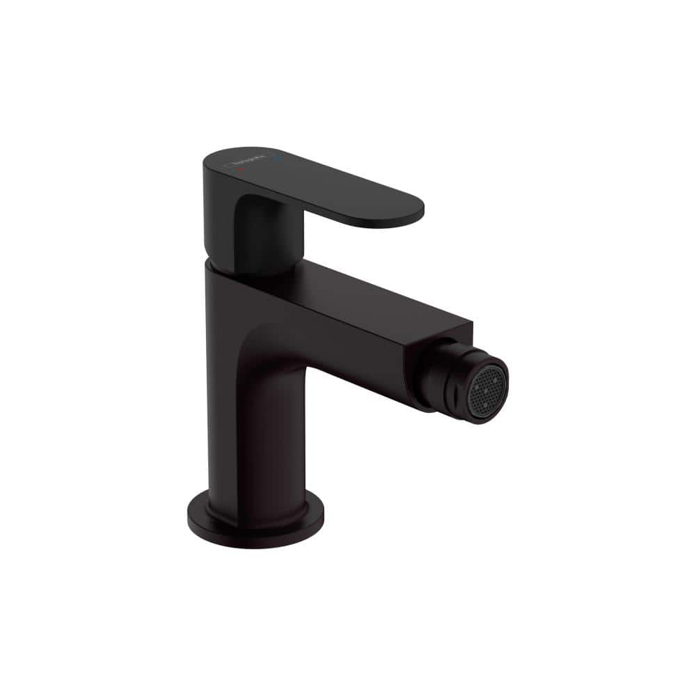 Hansgrohe Rebris S 1Handle Bidet Faucet in Matte Black 72210671 The