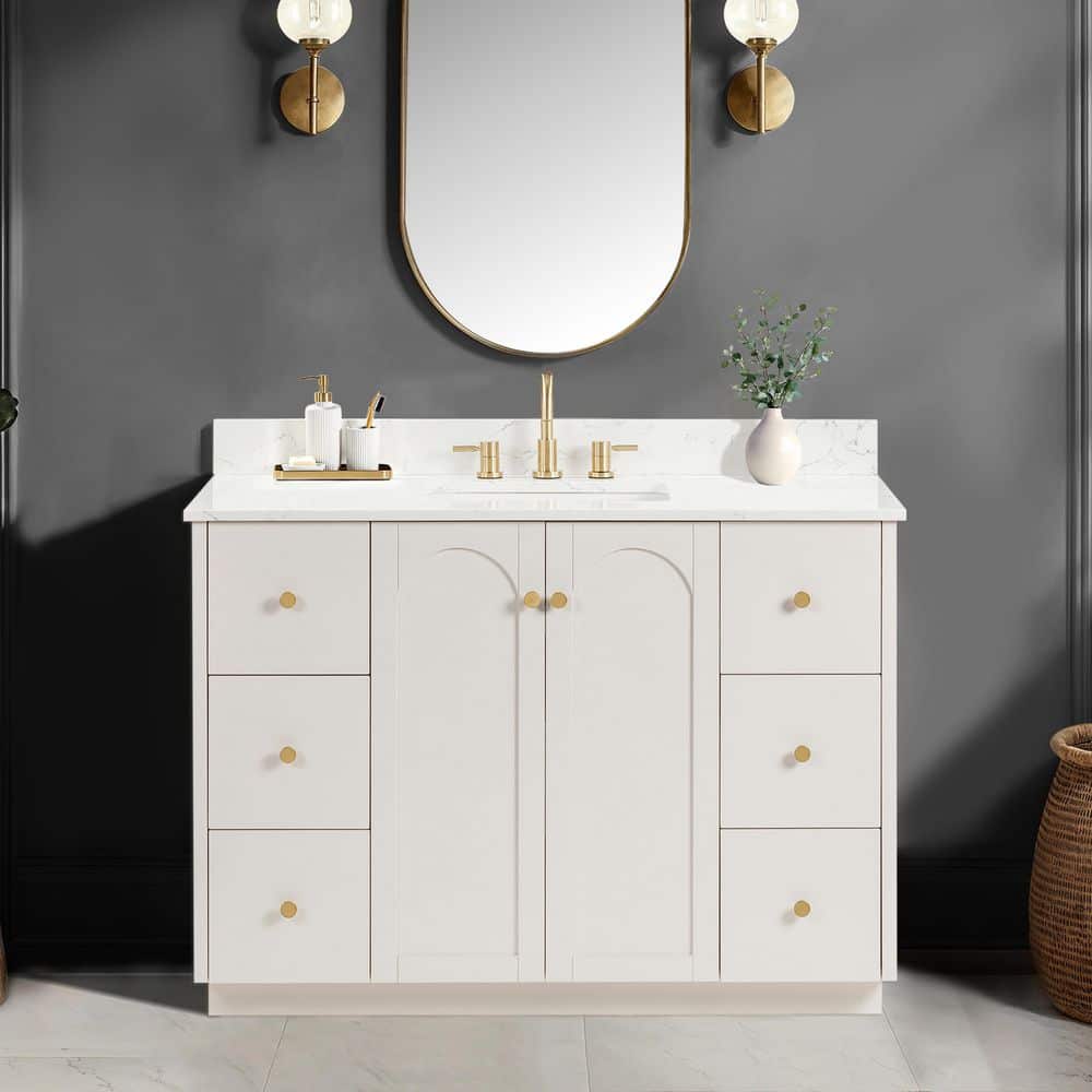 Home Decorators Collection Anabelle 48 in. Single Sink