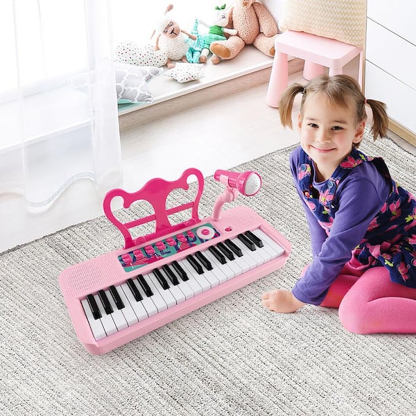 Đồ chơi bàn phím đàn piano trẻ em Gymax 37 phímĐồ chơi bàn phím đàn piano trẻ em Gymax 37 phím  