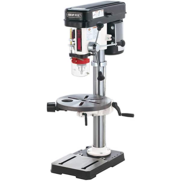 Shop Fox 13-1/4 in. 12-Speed Benchtop Oscillating Drill Press with 5/8 in. Chuck Capacity