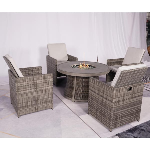 Harts outdoor best sale rattan cube set