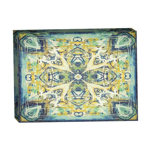 VENICE BEACH Collections Colorful Quito Abstract by Grotto Studios 1-Piece Unframed Graphic Print Abstract Poster Art Print 40 in. x 30 in.