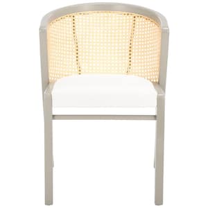 Edan Gray/White 30.31 in. Wood Dining Chair