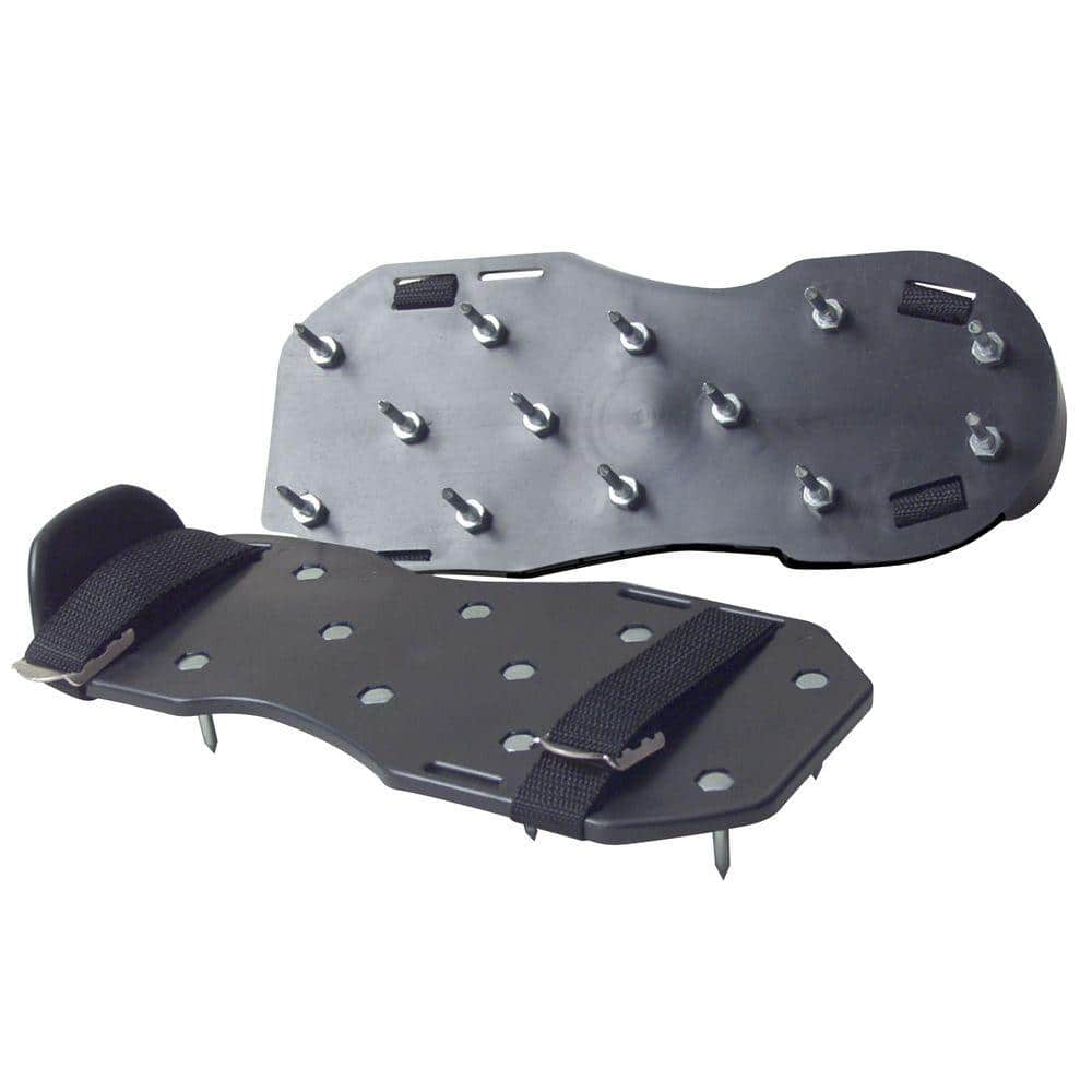 Pair Spiked Shoes for Epoxy Floor with Short Spikesstrap