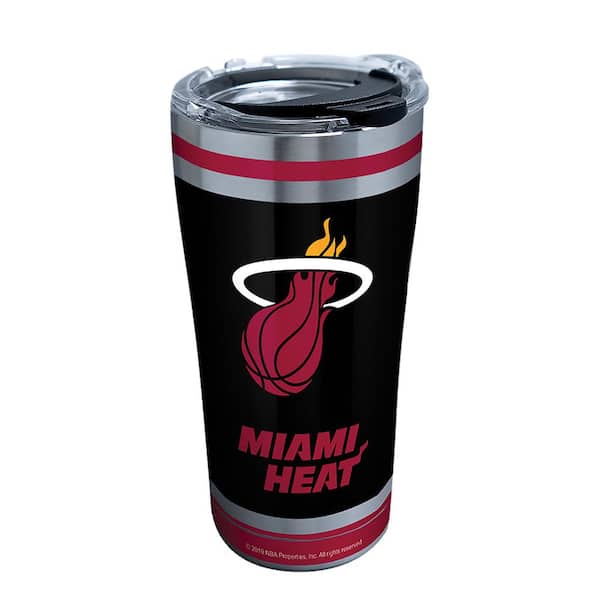 Tervis NBA Miami Heat Swish 20 oz. Stainless Steel Tumbler with Lid