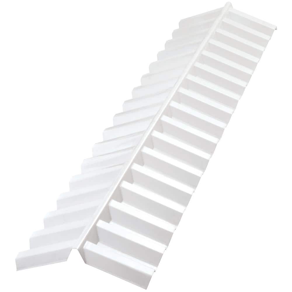 UPC 763552304452 product image for 4 ft. Polycarbonate Ridge Cap Flashing in White Opal | upcitemdb.com