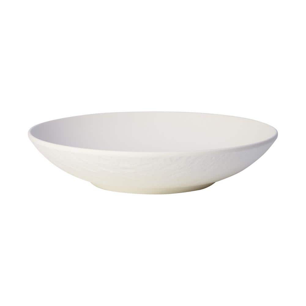White Porcelain 12-Piece Minimalist Dinnerware Set