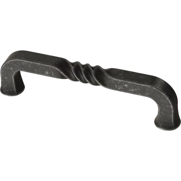 Liberty Iron Craft 4 in. (102 mm) Distressed Iron Rustic Drawer Pull ...