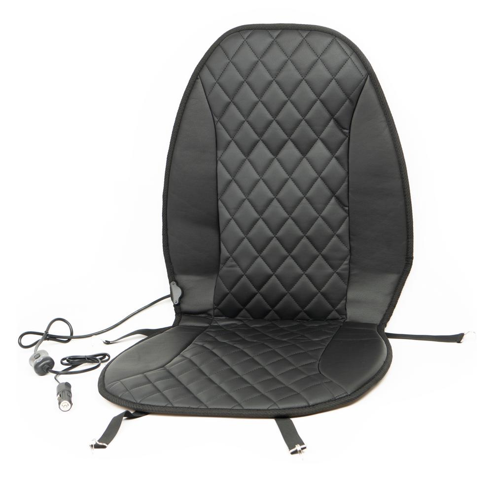 12-Volt 42 in. x 20.5 in. x 0.3 in. Luxury Heated Seat Cushion