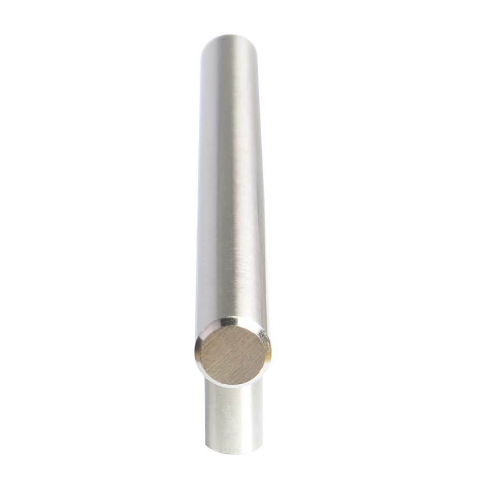 3.5 in. Satin Nickel Modern Bar Cabinet Pulls with Mounting Hardware (25-Pack)