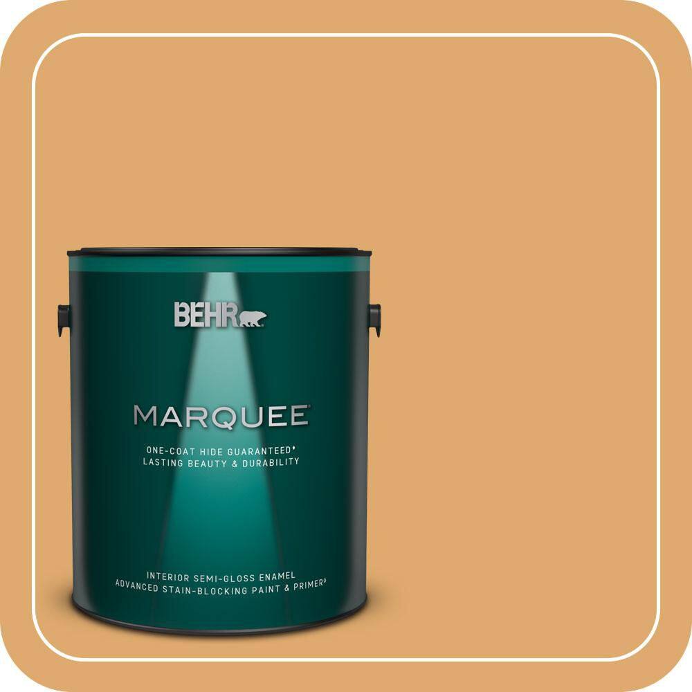 1 gal. Home Decorators Collection #HDC-FL13-2 Corn Maze Semi-Gloss Enamel Interior Paint & Primer product image for price tracking