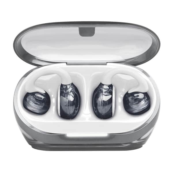 Sound Gear Clips TWS White Wireless BT Earbud and In-Ear Earbuds