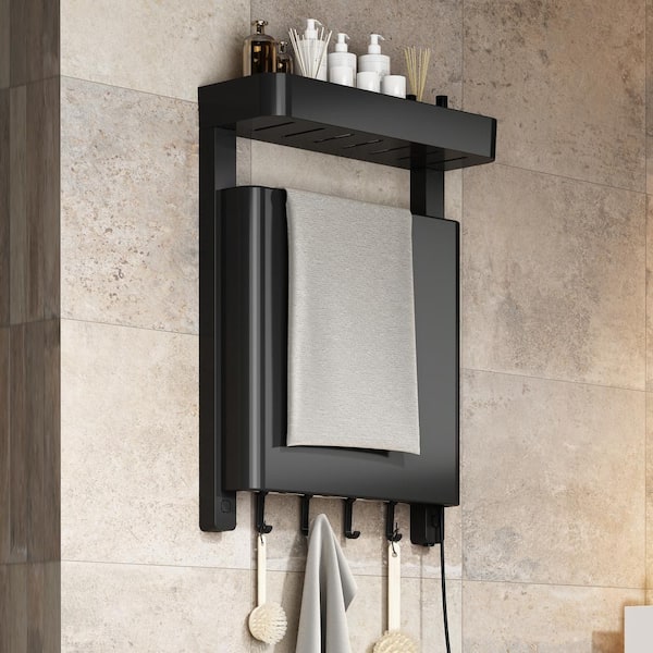 Wall Mounted Vertical Towel Rail Heated Heated Towel Rack, Towel