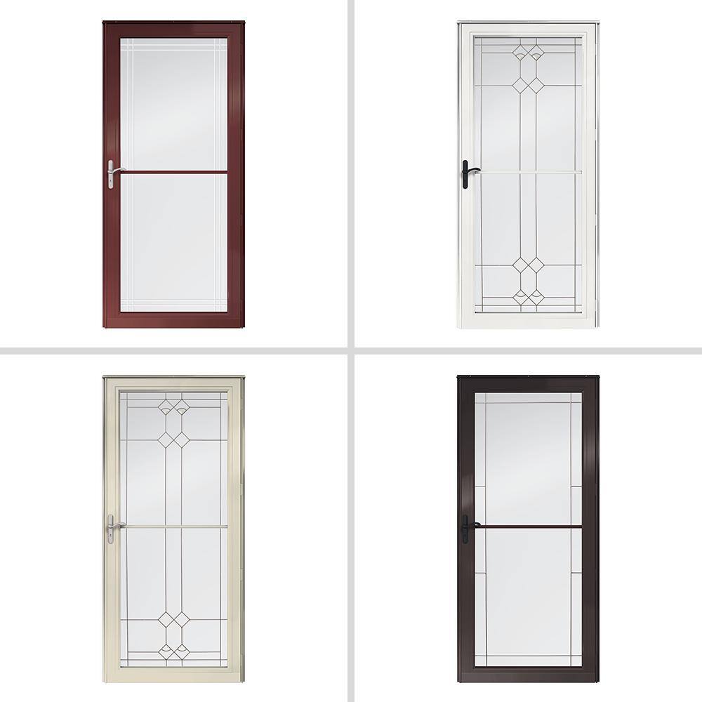 Buy 3000 Series Full View Retractable Aluminum Storm Door Online at