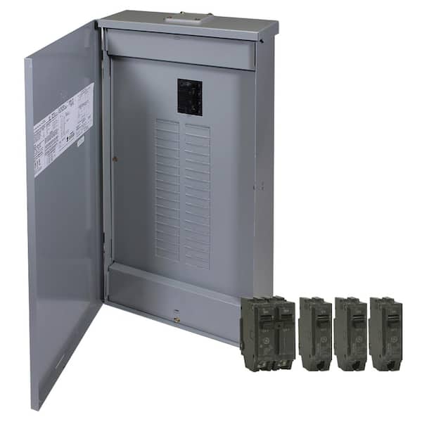 GE 200 Amp 32-Space 64-Circuit Main Breaker Outdoor Load Center Contractor Kit