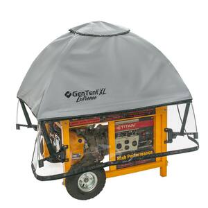 XL Generator Running Cover - Universal Kit (Extreme - Grey) - for Larger Open Frame Portable Generators