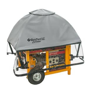 XL Generator Running Cover - Universal Kit (Extreme - Grey) - for Larger Open Frame Portable Generators