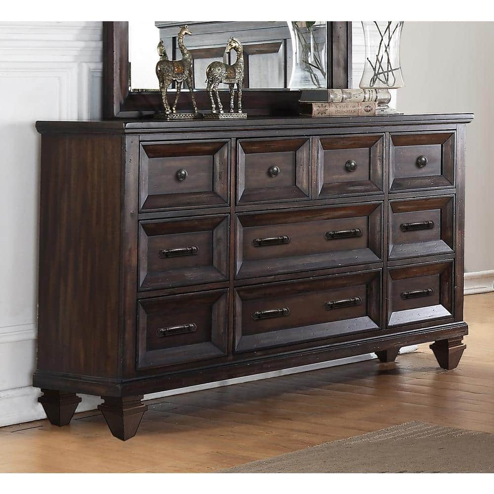 NEW CLASSIC HOME FURNISHINGS New Classic Furniture Sevilla Walnut 9 ...