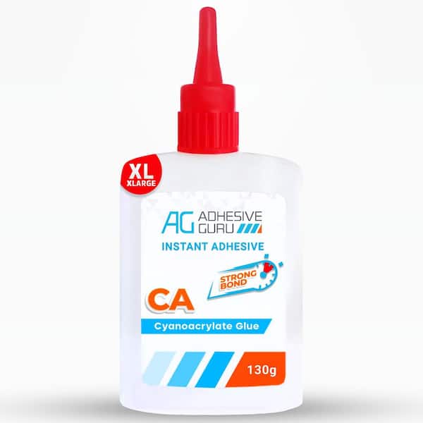 AG250G CA Glue-4.5 oz. Clear Fast-Drying Strong Super Glue for Woodworking, DIY Repairs, Crafts & 3D Printing (1-Pack)