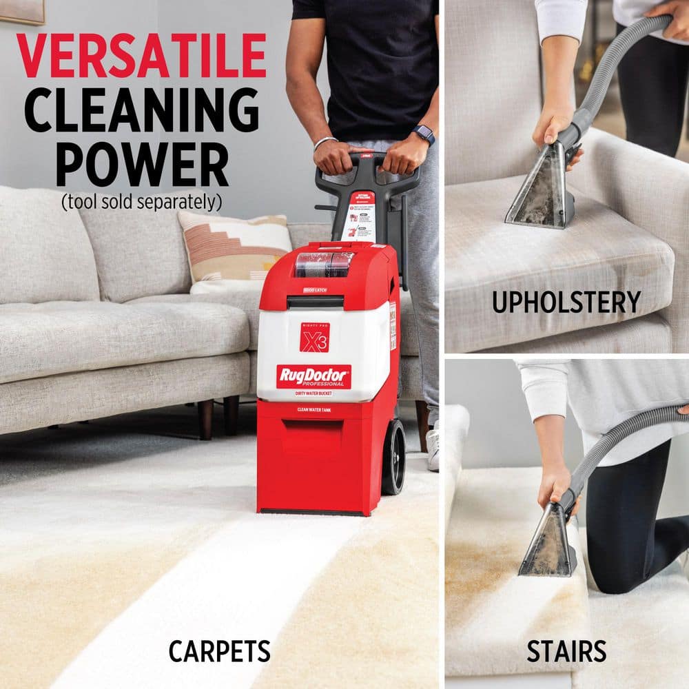 Rug Doctor X3 Red Commercial Upright Carpet Shampooer