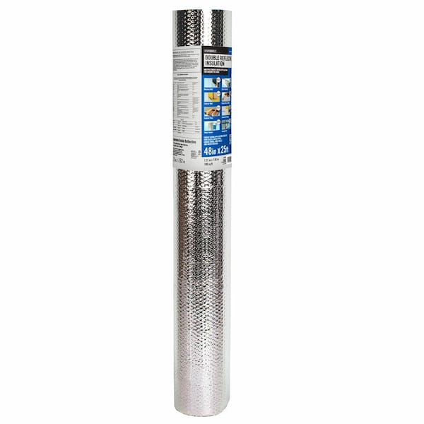 48 in. x 25 ft. Double Reflective Insulation Radiant Barrier (2-Pack)