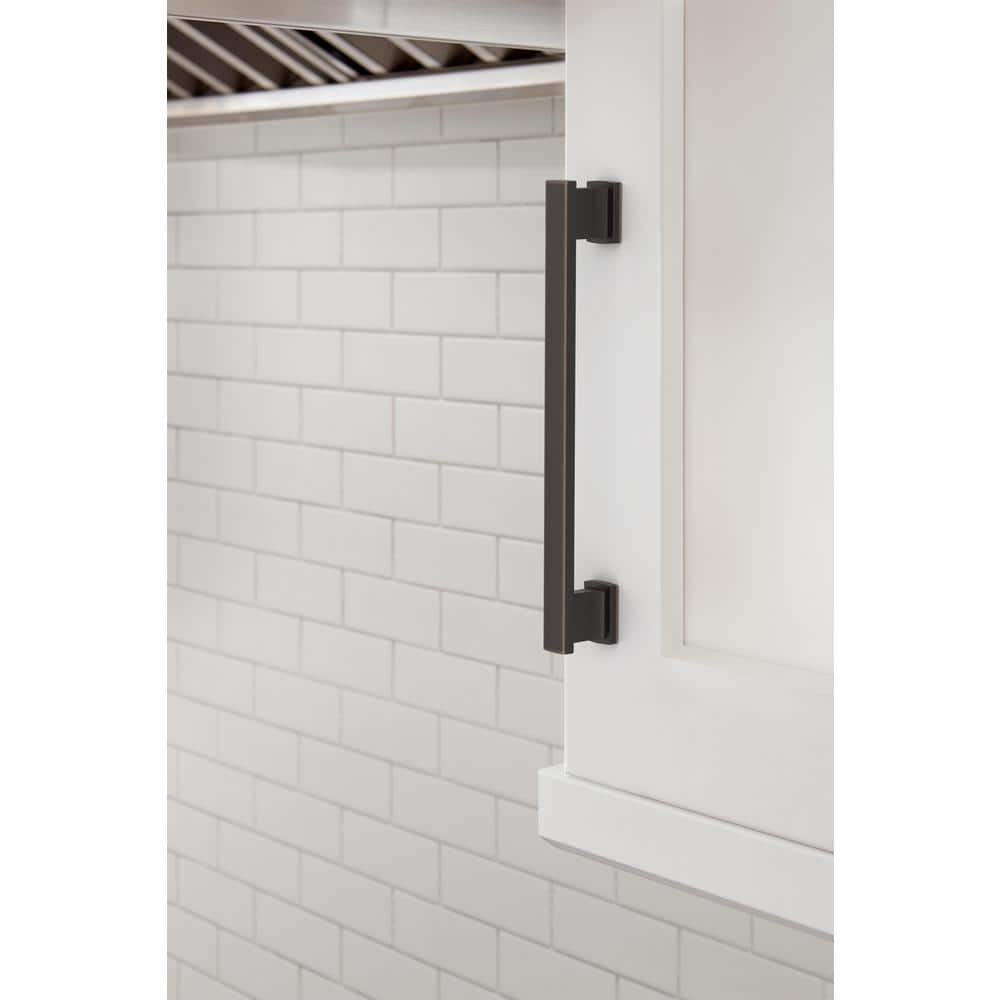 Oil Rubbed Bronze Modern Cabinet Pull Bar with Mounting Hardware