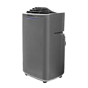 6,345 BTU Portable Air Conditioner Cools 420 Sq. Ft. with Dehumidifier, Remote and Carbon Filter in Gray