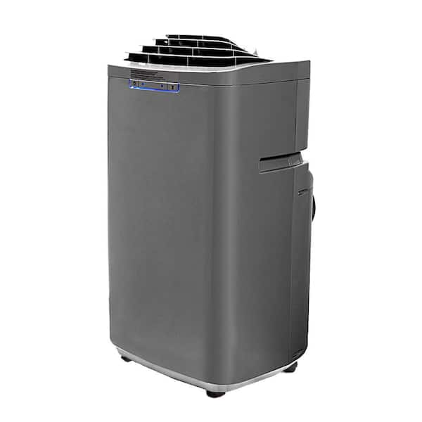 Whynter 6,345 BTU Portable Air Conditioner Cools 420 Sq. Ft. with Dehumidifier, Remote and Carbon Filter in Gray