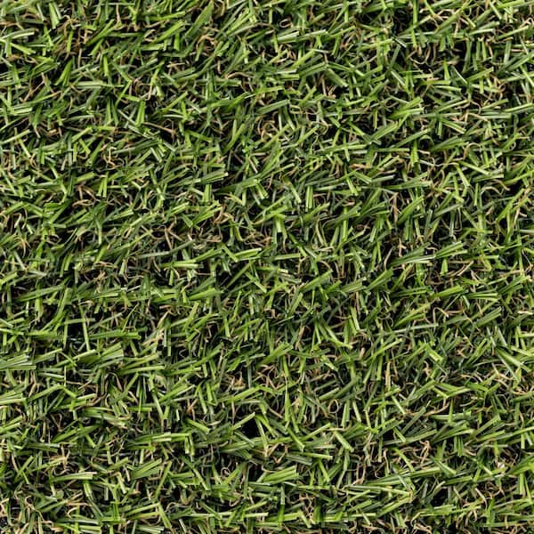 MSI Take Home Turf Sample-Emerald Green Multipurpose 4 ft. W x Cut to Length Green Artificial Grass Turf