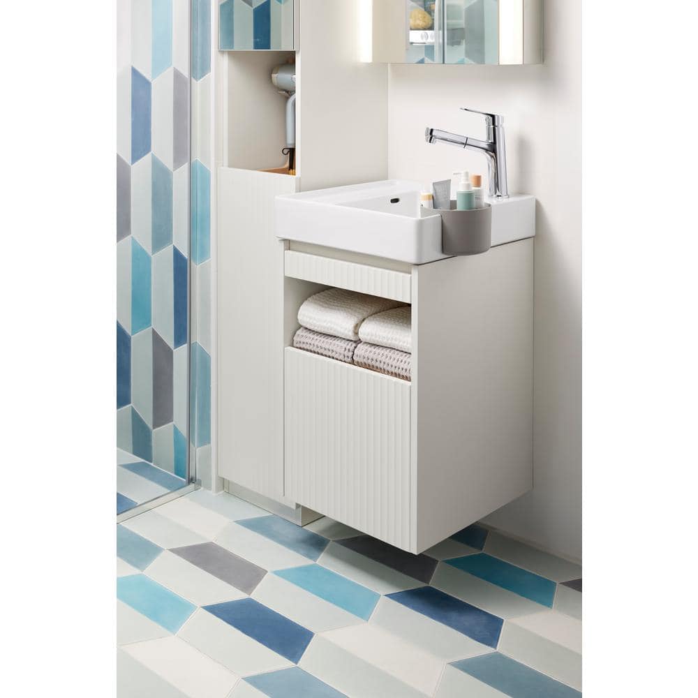 Spacity 24" White Ceramic Vanity Top with Integrated Sink